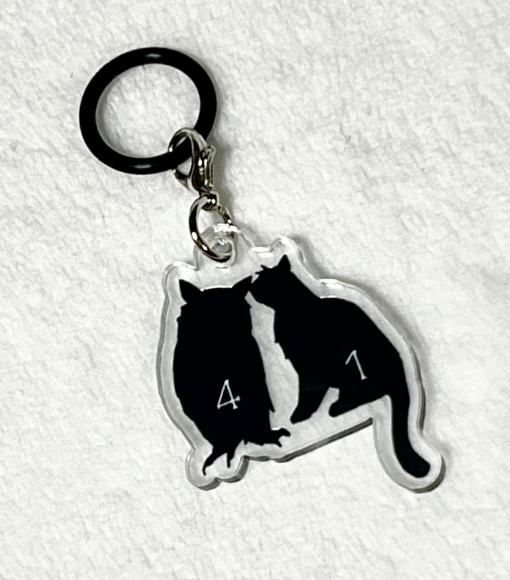 ぼっくろマーカーチャーム