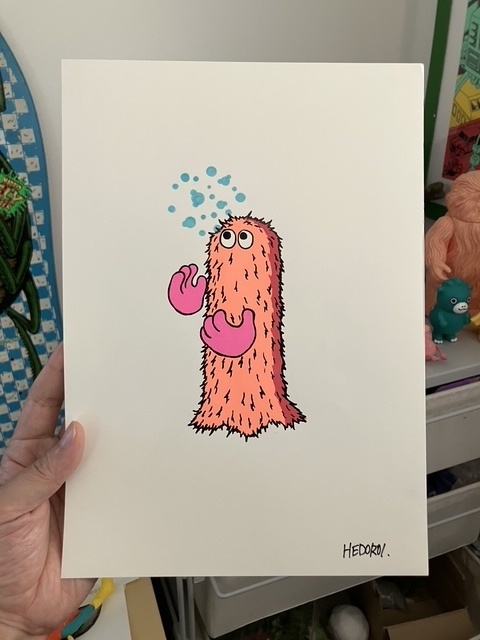 「ムスラ」 オリジナルドローイング ”Musura” Original Drawing