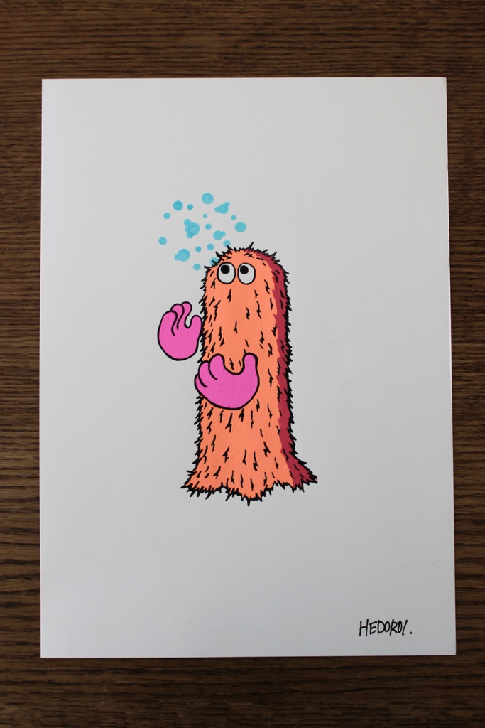 「ムスラ」 オリジナルドローイング ”Musura” Original Drawing