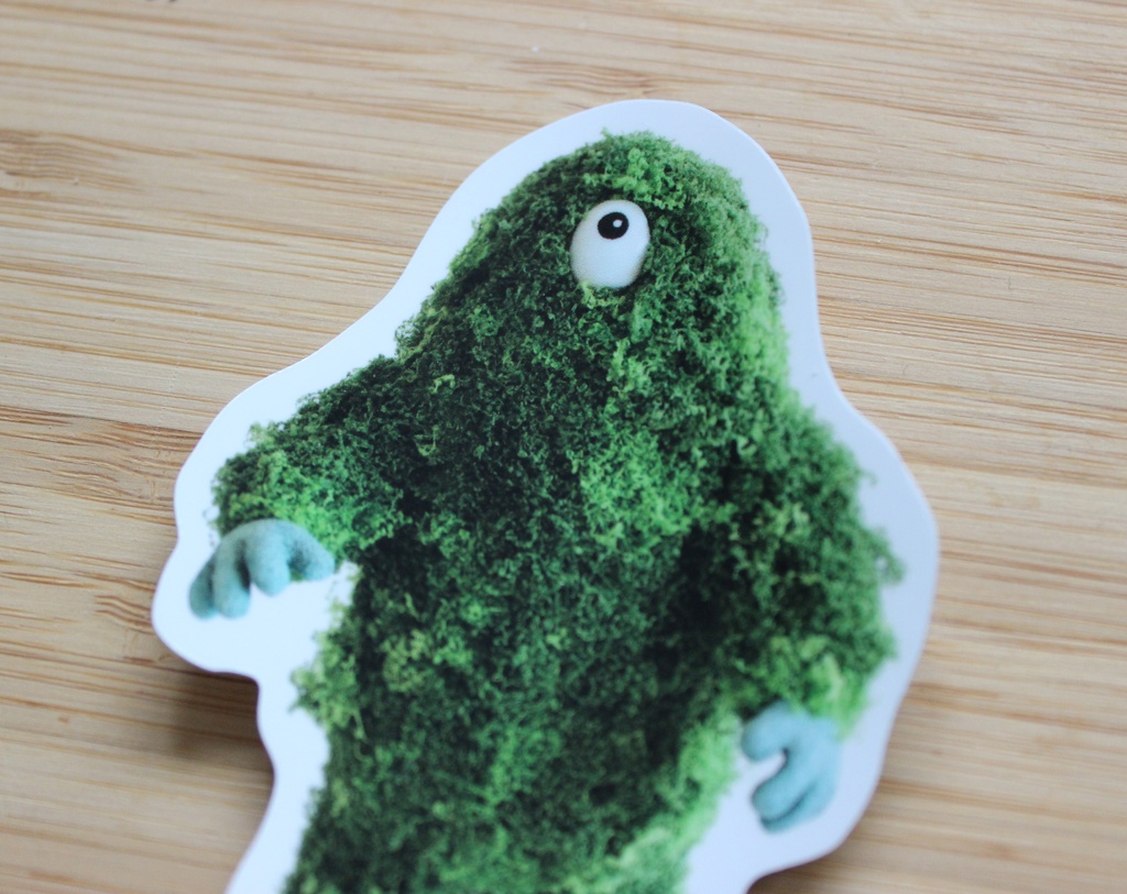 Mossmon Sticker set(Figure ver&Trash The Trasher illustration ver)