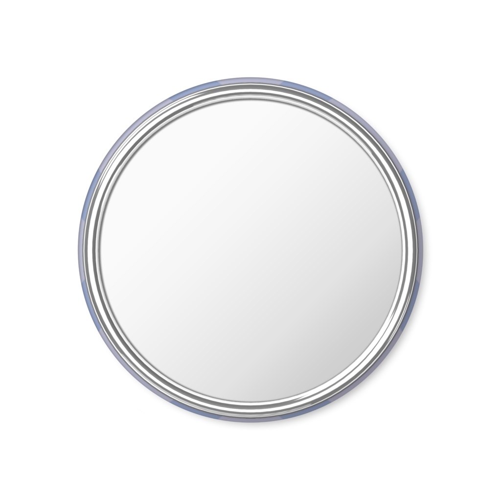 【缶ミラー】デフォルメお座りおぴー