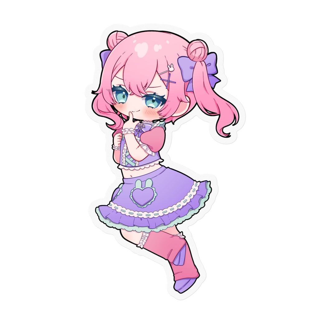 【ステッカー】だいしきゅーだいしゅき［リオピー］