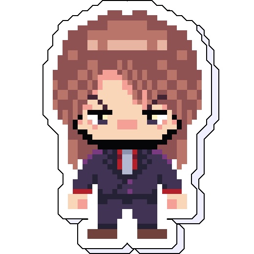 『カイジ』『イチジョウ』一条聖也ドット絵アクリルスタンド