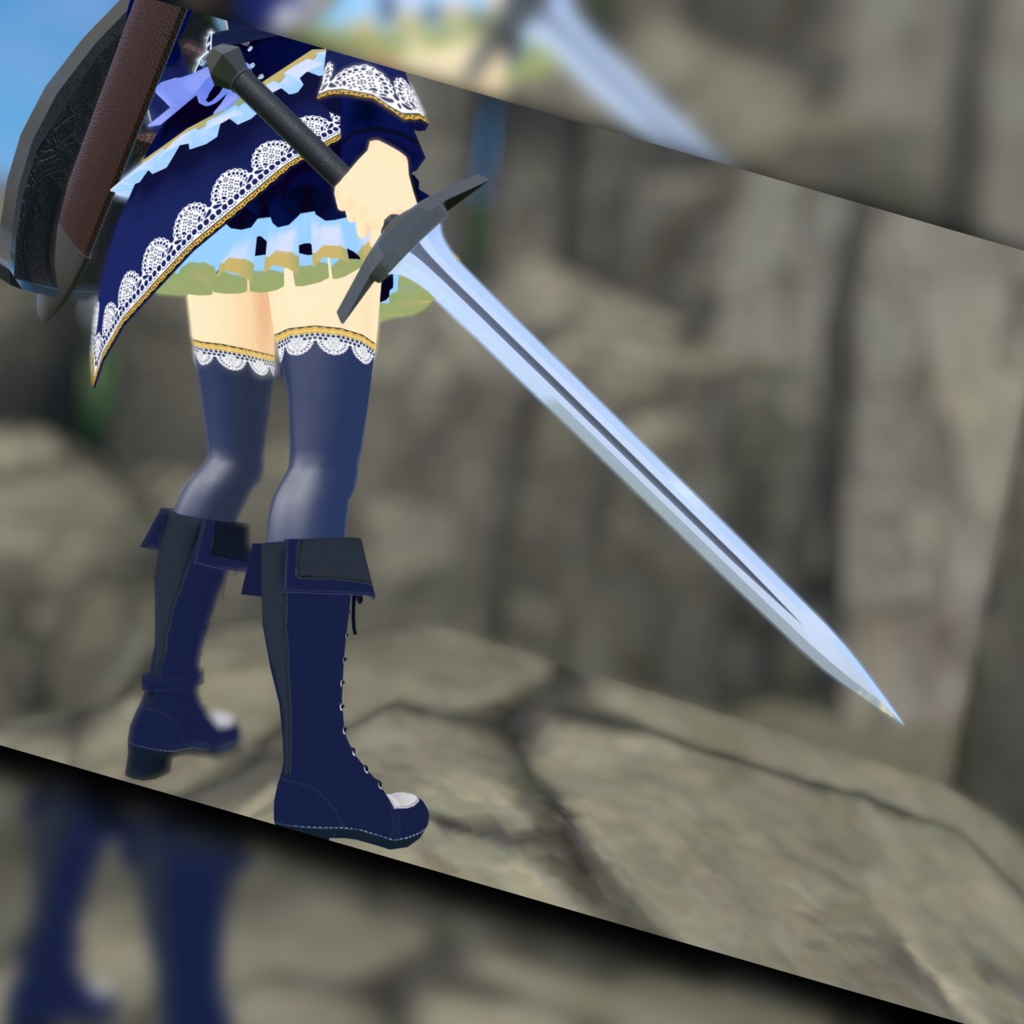 Long Sword & Sheild【Galment】