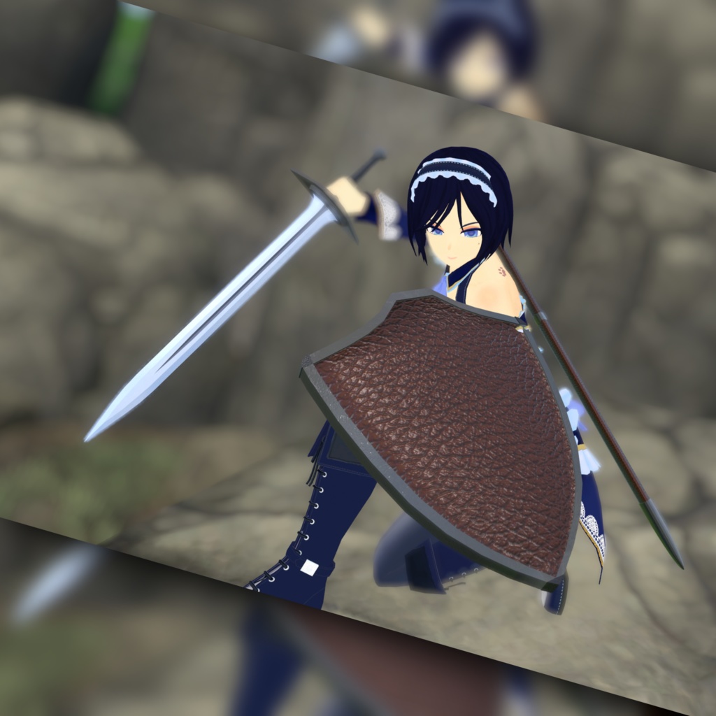 Long Sword & Sheild【Galment】