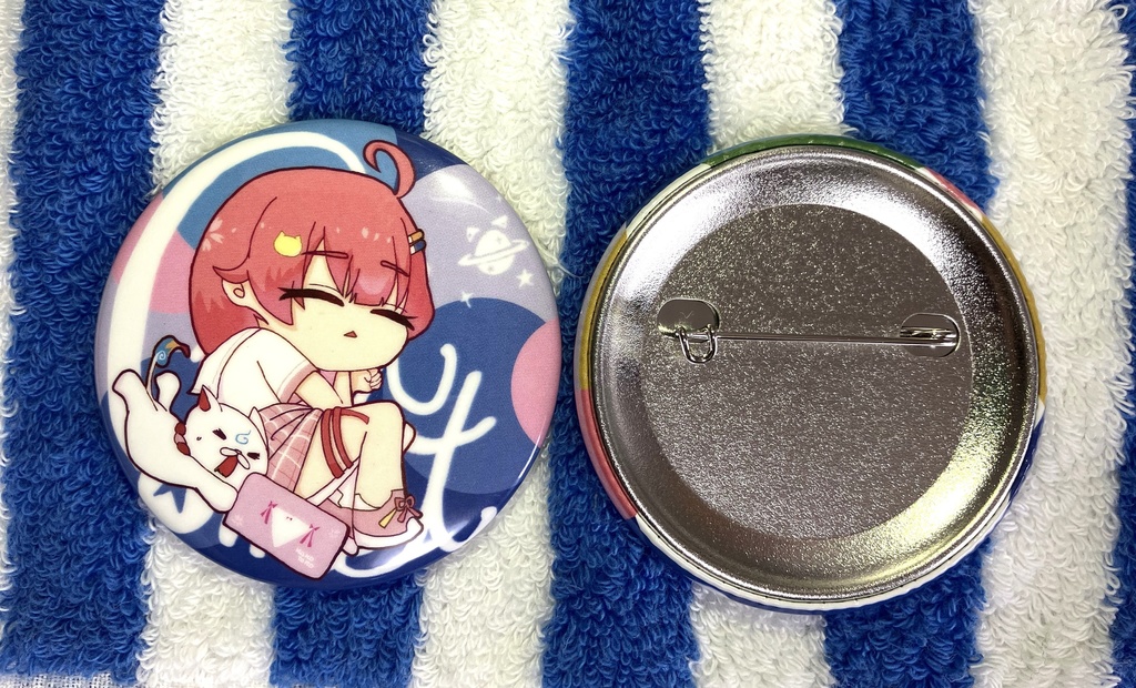 【数量限定】すやすやシリーズ　みこち缶バッジ【非公式】【ホロライブ】