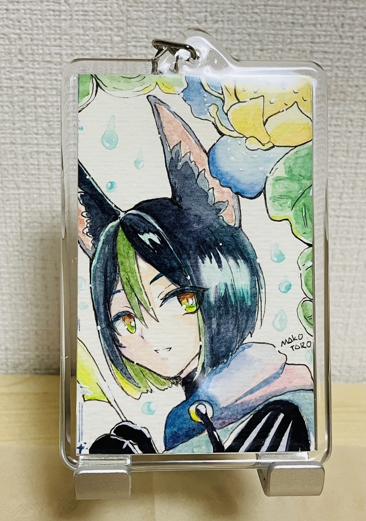 【原神】ティナリ 水彩原画キーホルダー Tighnari 提纳里 GENSHIN