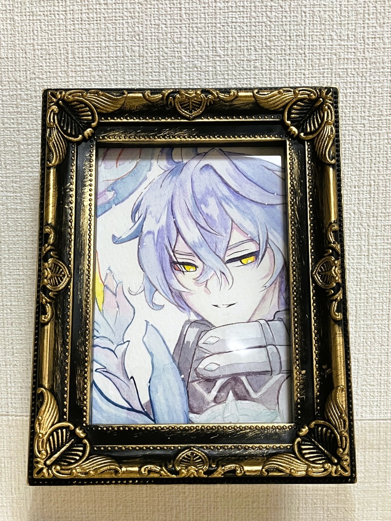 フリンズ(Flins)　水彩イラスト　イラスト原画　【原神】