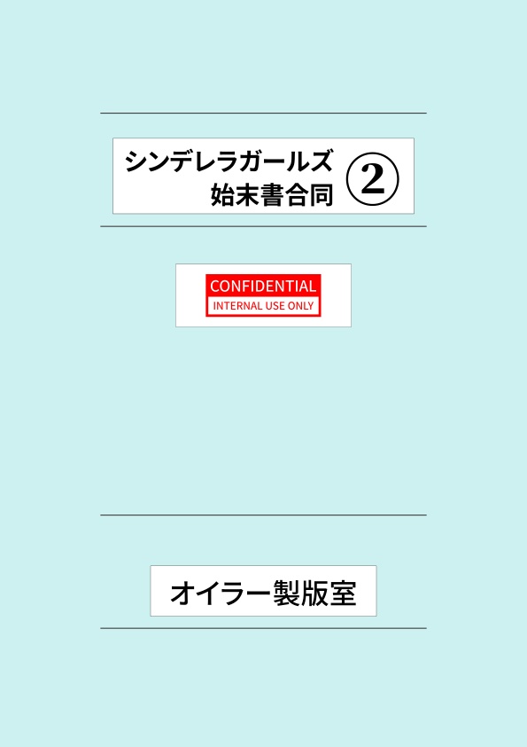 シンデレラガールズ始末書合同2
