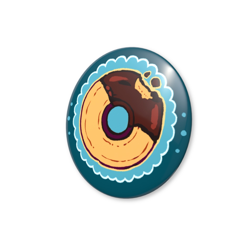 【夜明喫茶 缶バッジ】オールドファッション