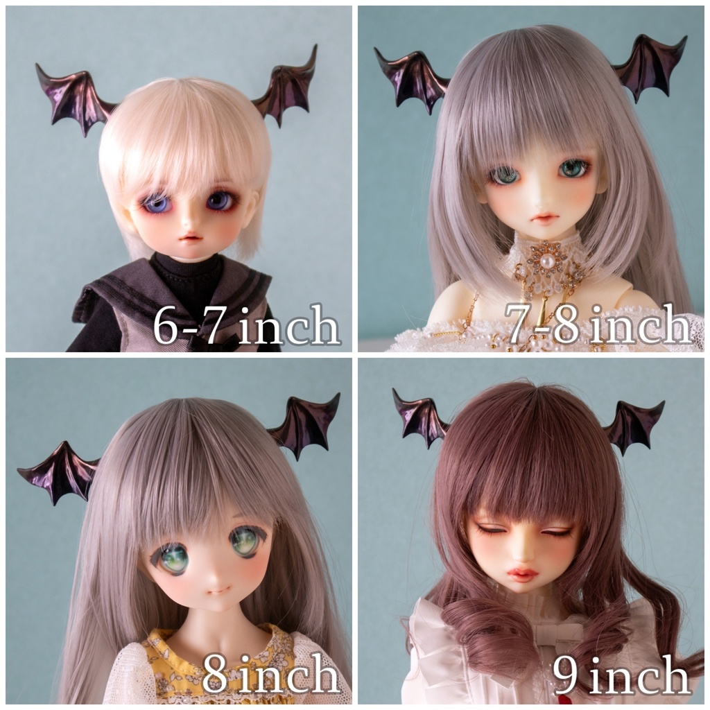 悪魔の羽根パーツ 2color