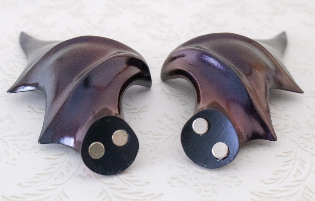 コウモリの羽根パーツ ブラック