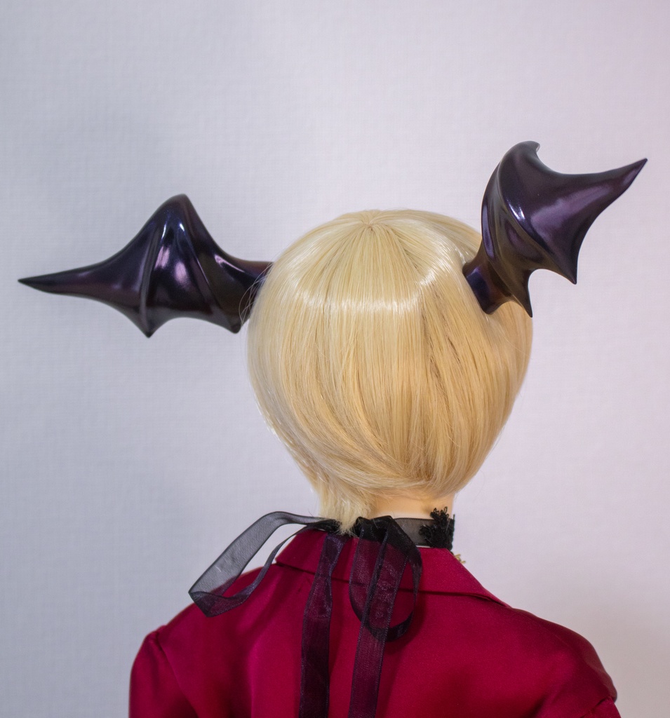 コウモリの羽根パーツ ブラック