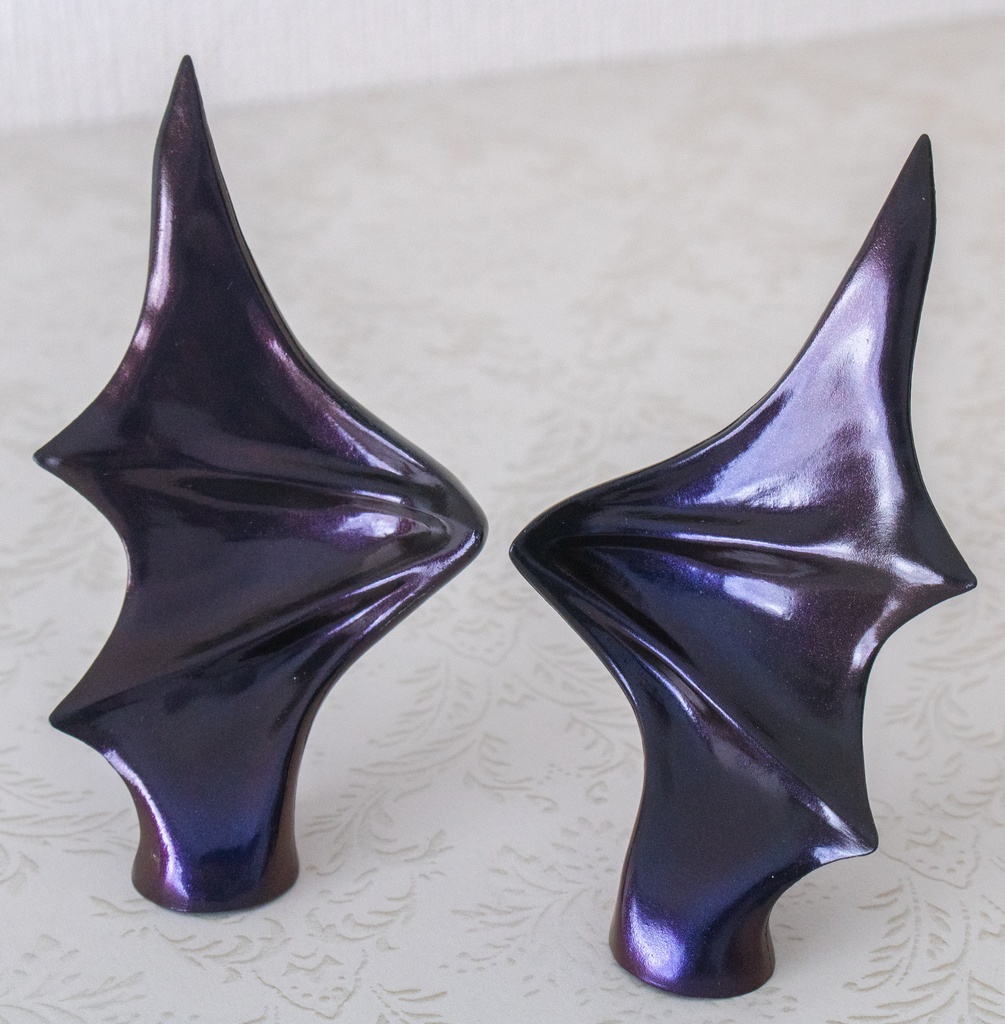 コウモリの羽根パーツ ブラック