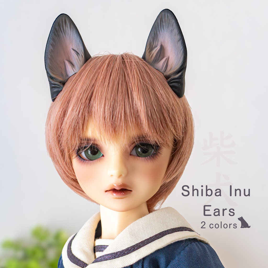 柴犬耳パーツ 成犬&子犬 2color