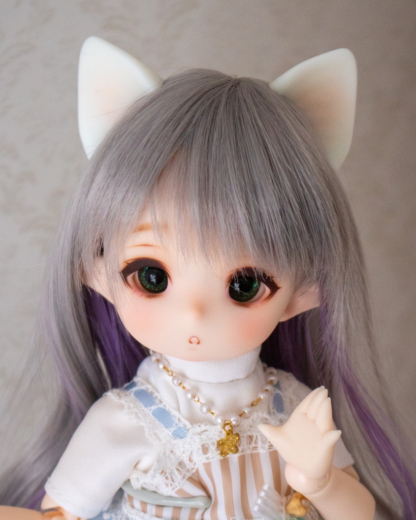 1/6サイズ けも耳&ツノパーツ