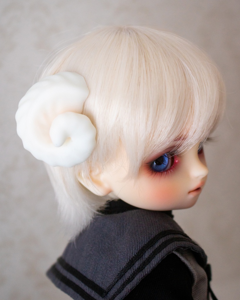 1/6サイズ けも耳&ツノパーツ