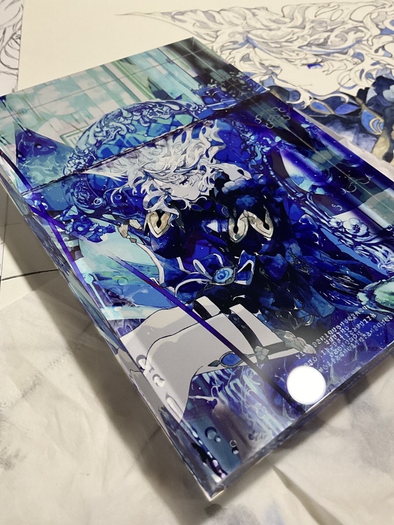 神座 アクリルブロック