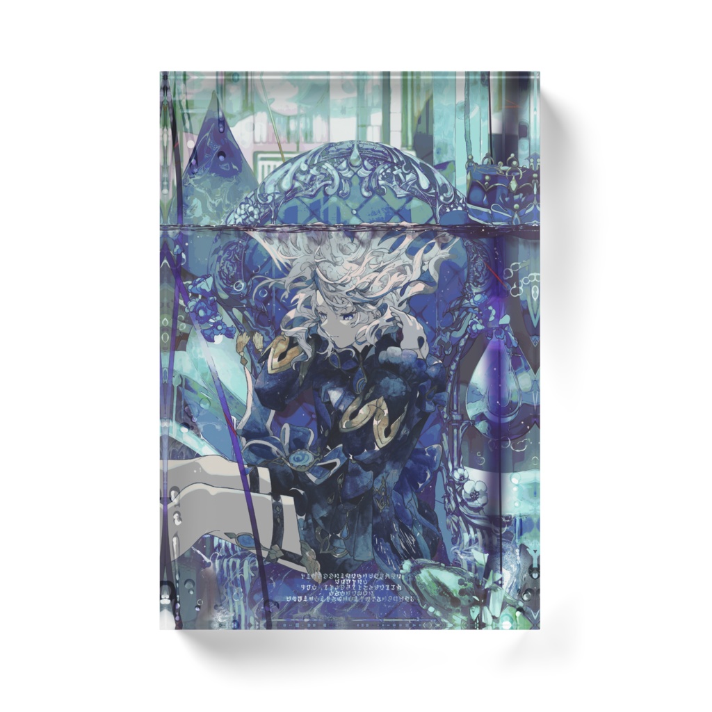 神座 アクリルブロック