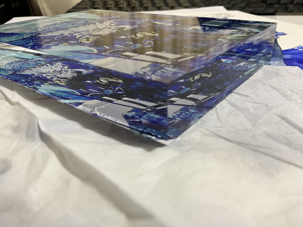 神座 アクリルブロック