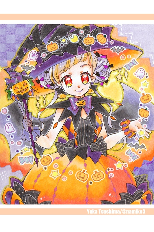 【ポストカード】かぼちゃの妖精さん