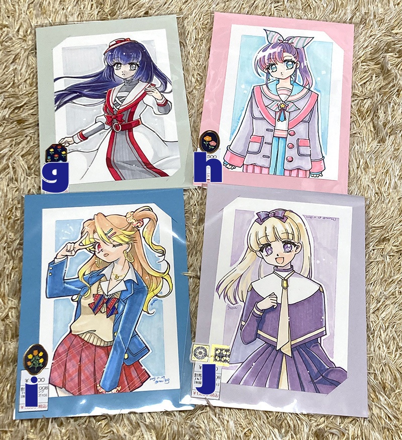 【ドローイング】制服シリーズ