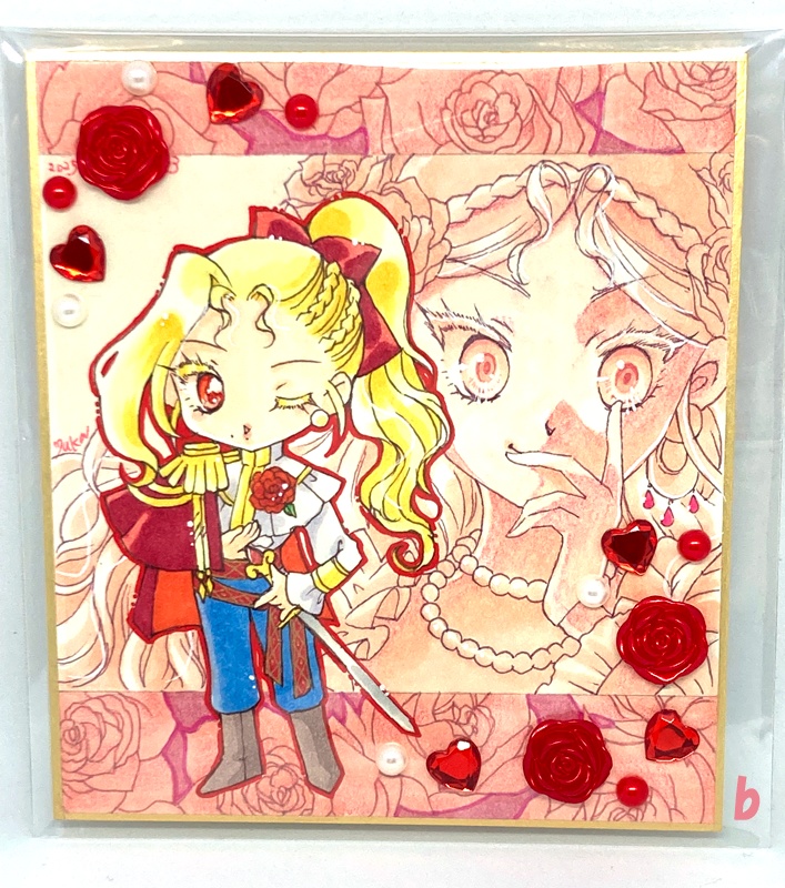 【色紙】悪役令嬢の表と裏(?)シリーズ