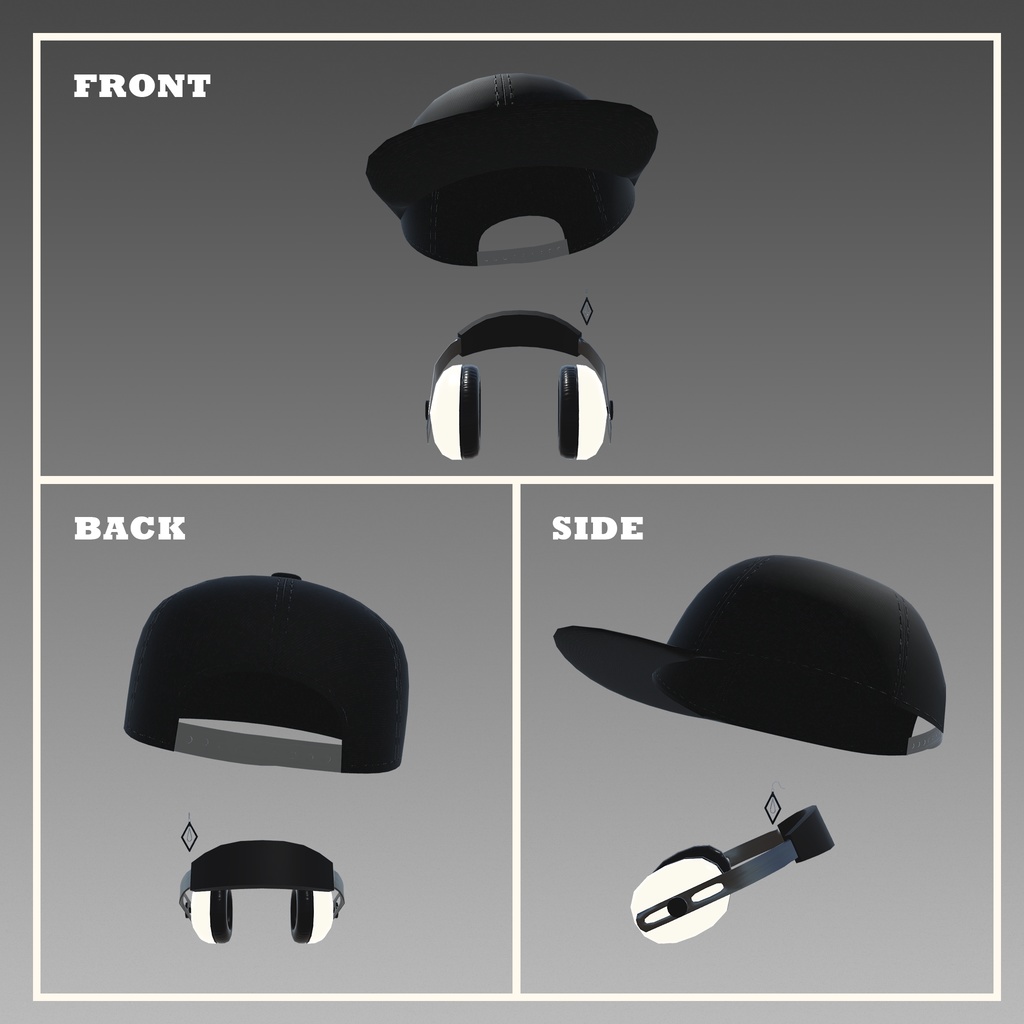 VRC向けアバター用アクセサリー「StreetAccessories」