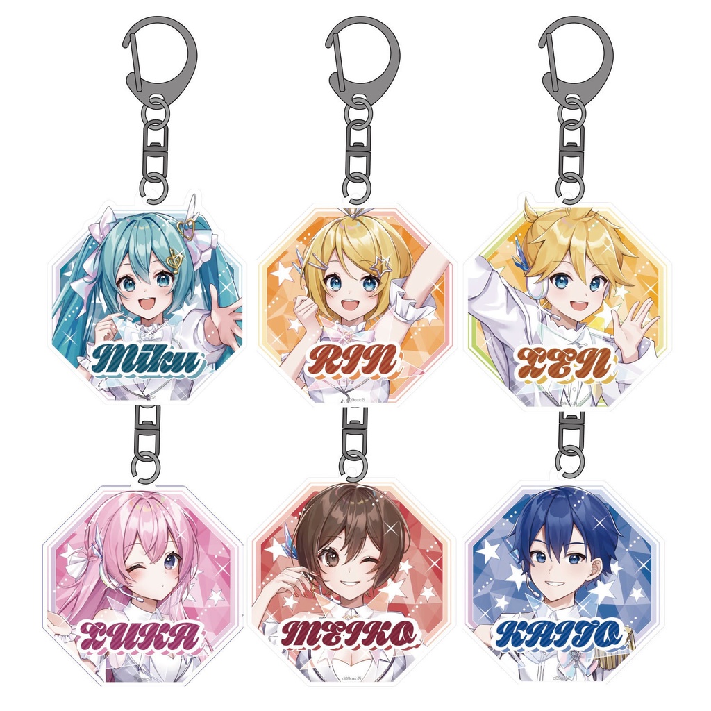 【ろいどる！】アクリルキーホルダー(Acrylic Keychain)