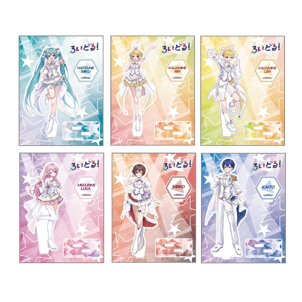 【ろいどる！】アクリルスタンド(Acrylic Stand)