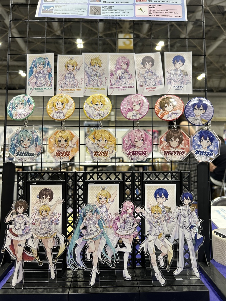 【ろいどる!】缶バッジ(Tin Badge)