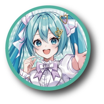 【ろいどる!】缶バッジ(Tin Badge)