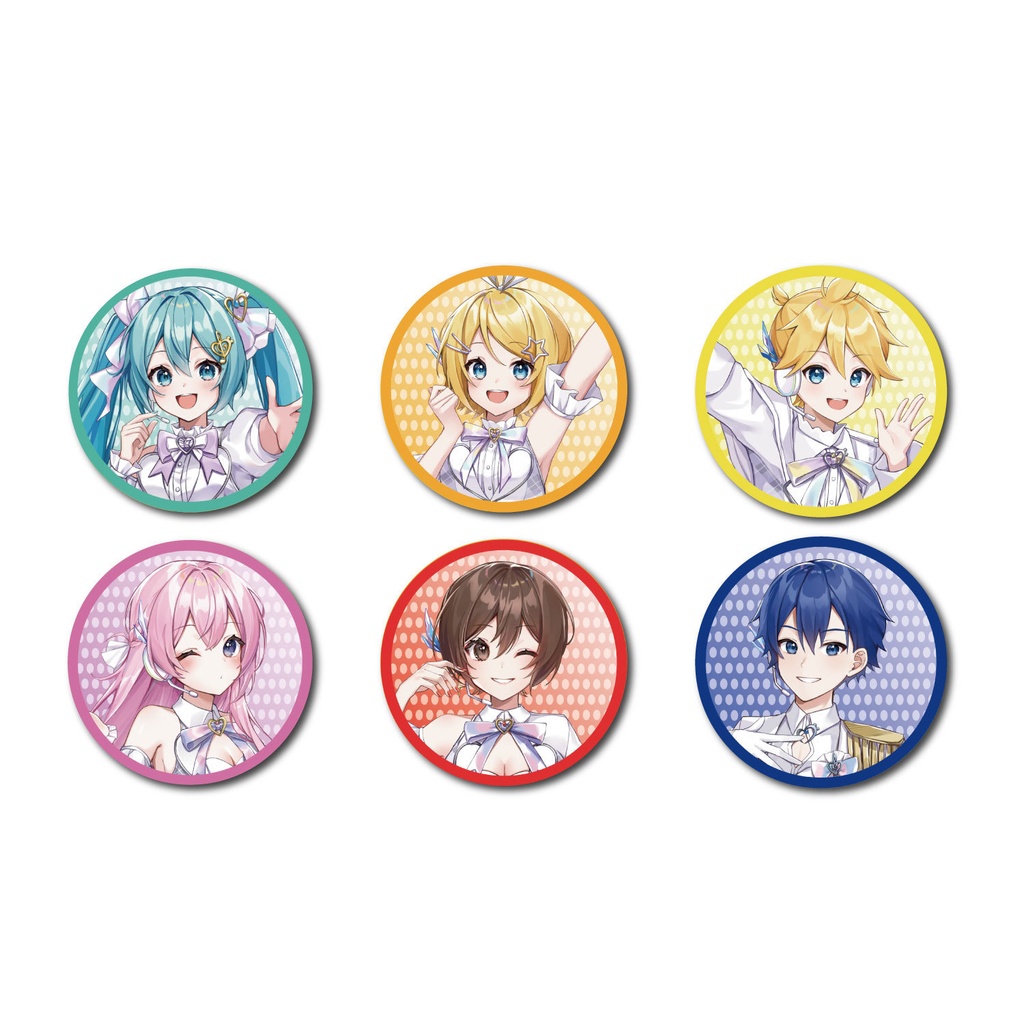 【ろいどる！】缶バッジ(Tin Badge)