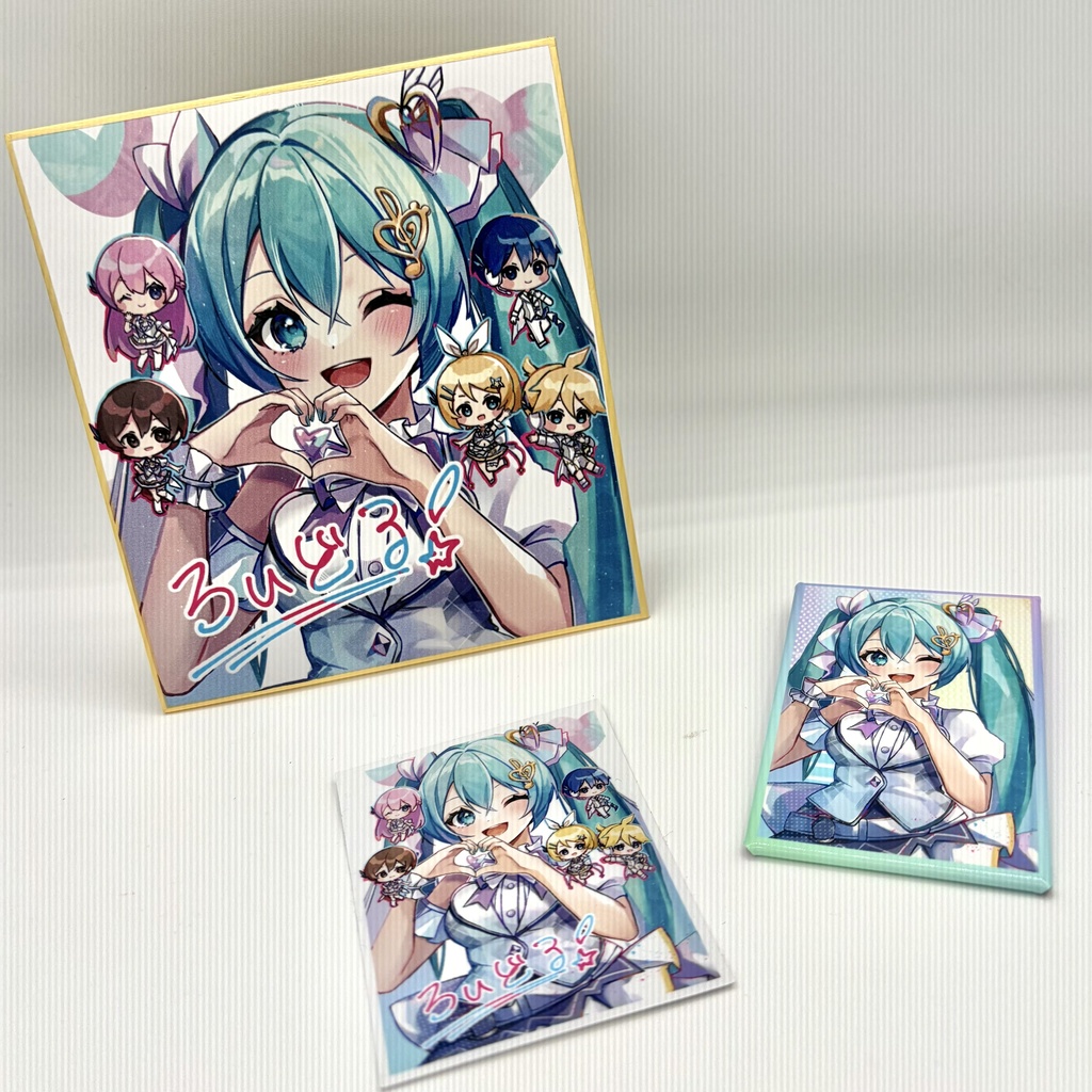 【ろいどる!】NEWグッズセット(非売品ステッカー付き)