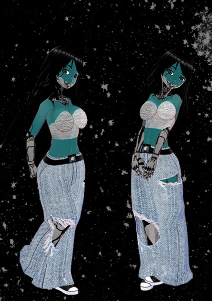 Iron Made Tube top ( Silver Iron)