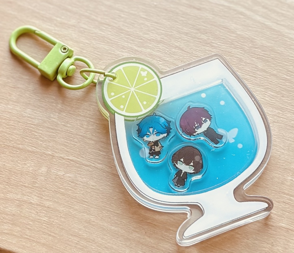 因果×代理シャカシャカアクキー
