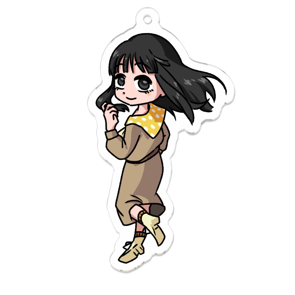 里鳥キーホルダー