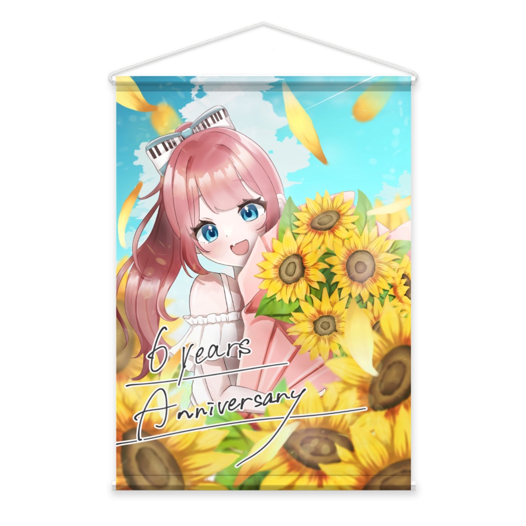 6thAnniversary🎉タペストリー
