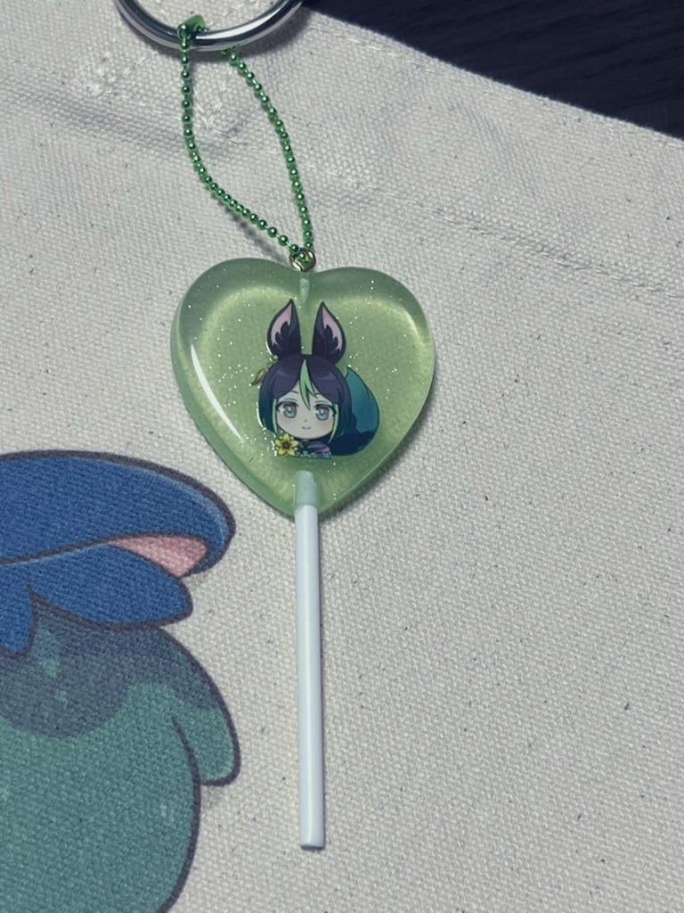 ティナリくんペロキャンキーホルダー