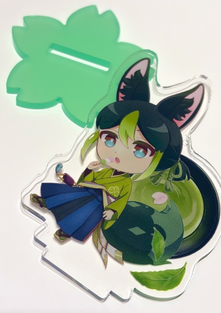 抹茶ティナリくんアクスタ