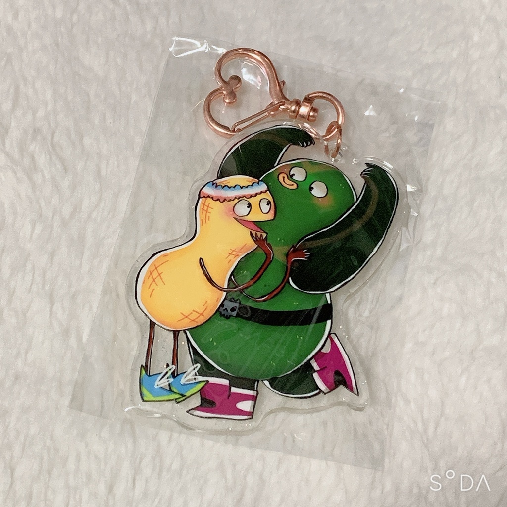 ピクルスとピーナッツ 仲良し♡アクキー