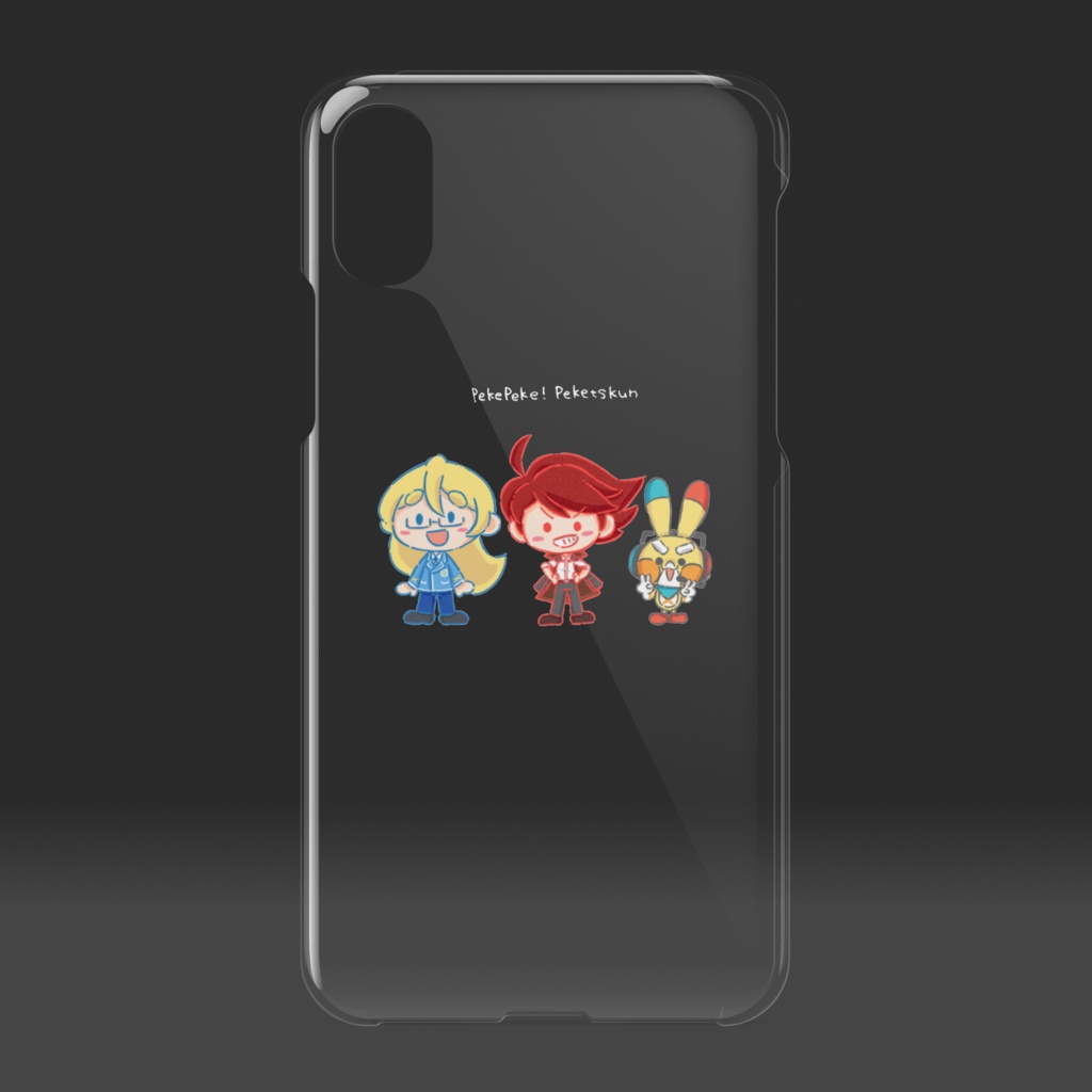 ペケペケ!ペケッツくん iPhoneケース(シンプル)