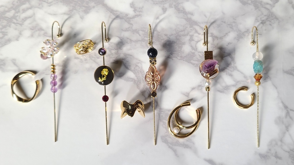 【Last】初期刀イヤーラップピアス