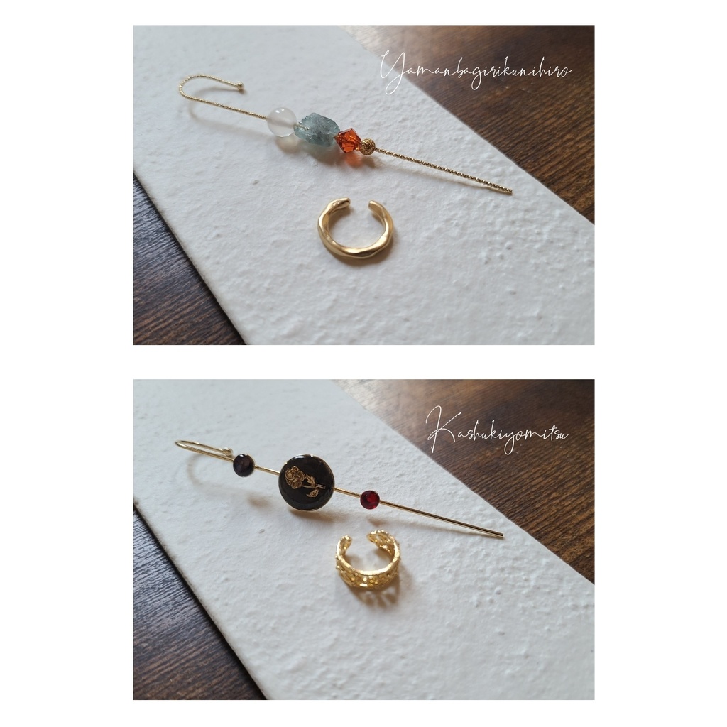 【Last】初期刀イヤーラップピアス