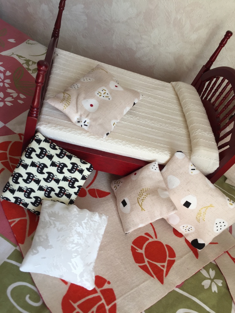 おにぎりお布団 黒レース