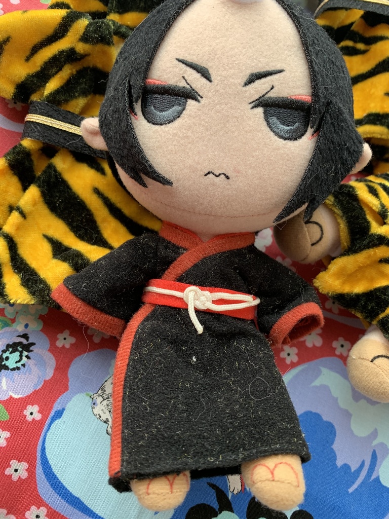 鬼の着物 ミニサイズ 節分 GIFTストラップタイプ用