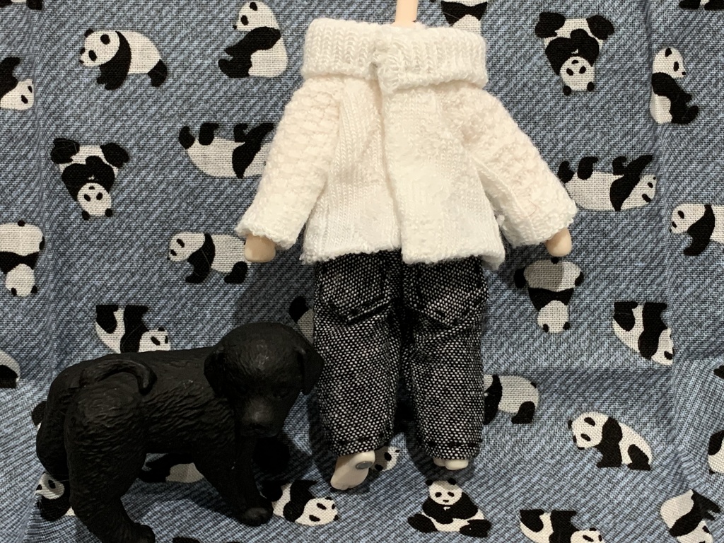 ねんどどーる 冬服 上下セット