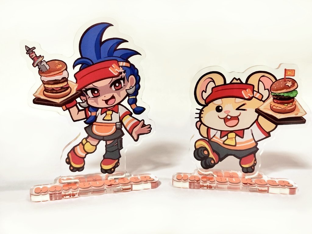 【1人各2つまで】ハムクイーンアクスタ【Up to 2 per person】