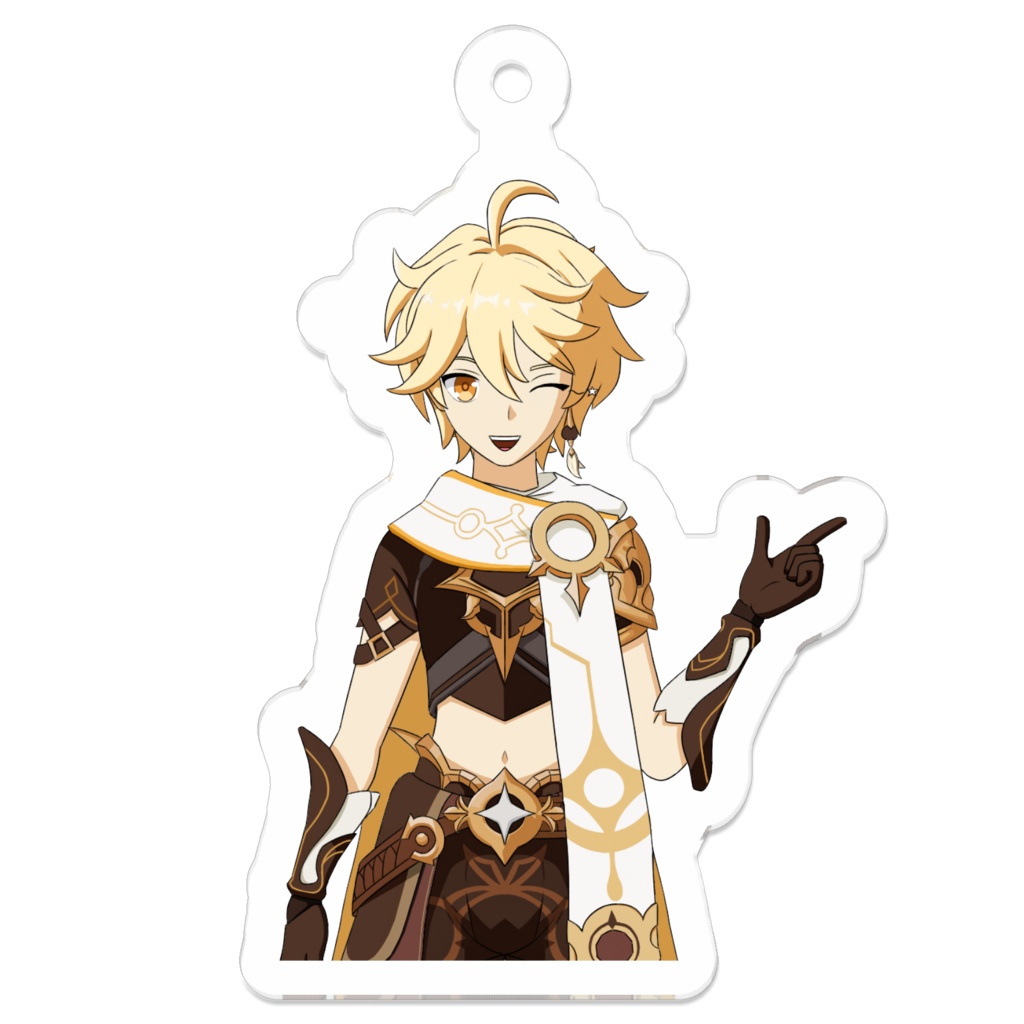 原神空 アクリルキーホルダー