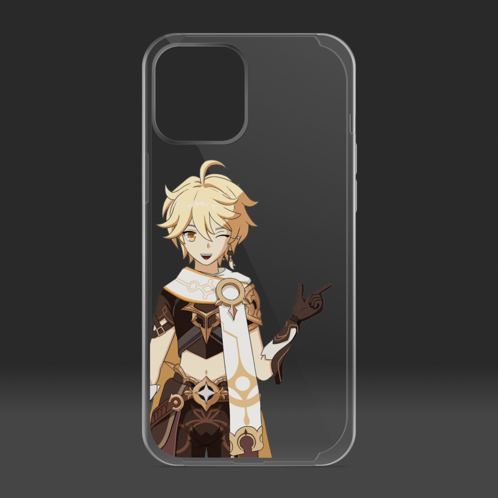 原神空 iPhone 12 Pro Max クリアケース